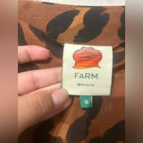 SOLDDDFARM RIO cheetah skirt - Picture 2 of 2